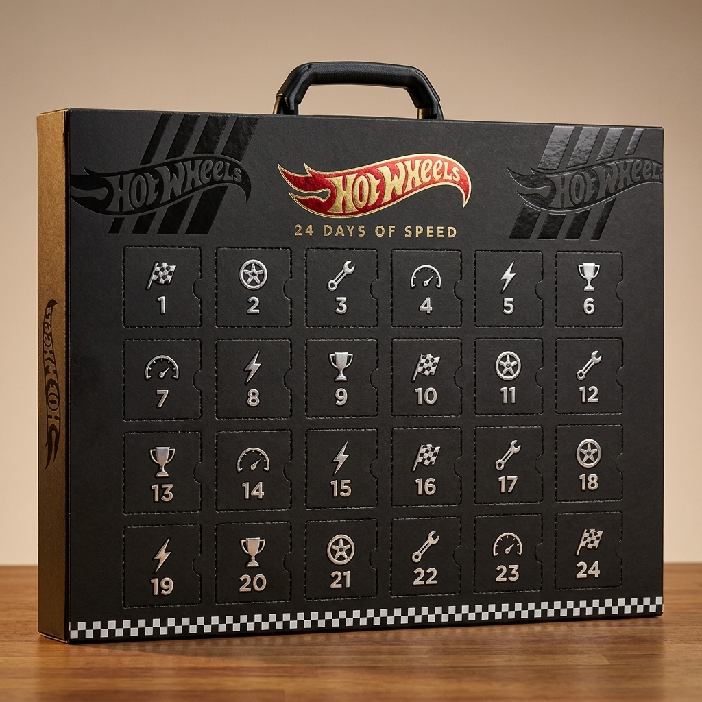 Kalendarz Adwentowy HotWheels